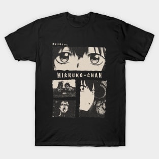 Meiruko Chan Gloomy Halftone Fanart Design T-Shirt